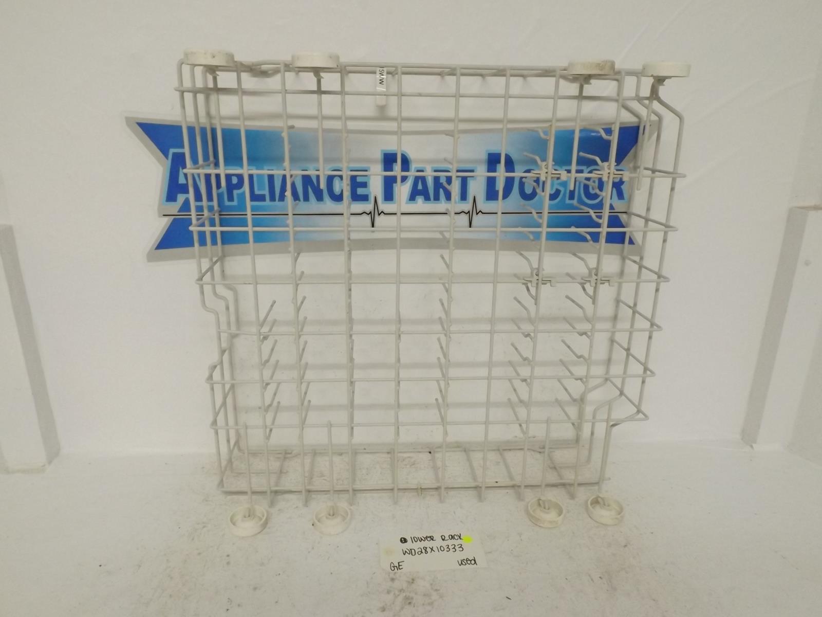 GE Dishwasher WD28X10333 Lower Rack Used GE Dishwasher WD28X10333 Lower Rack Used